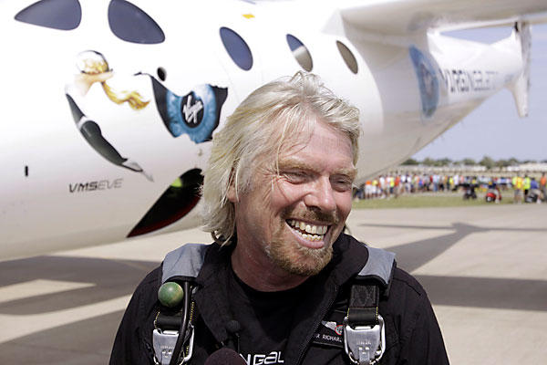 Richard Branson Virgin Peak Oil